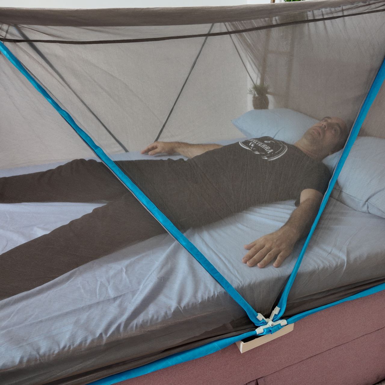 Tente anti-ondes « Safecover»Tente anti-onde 5 faces avec raccordement à la Terre