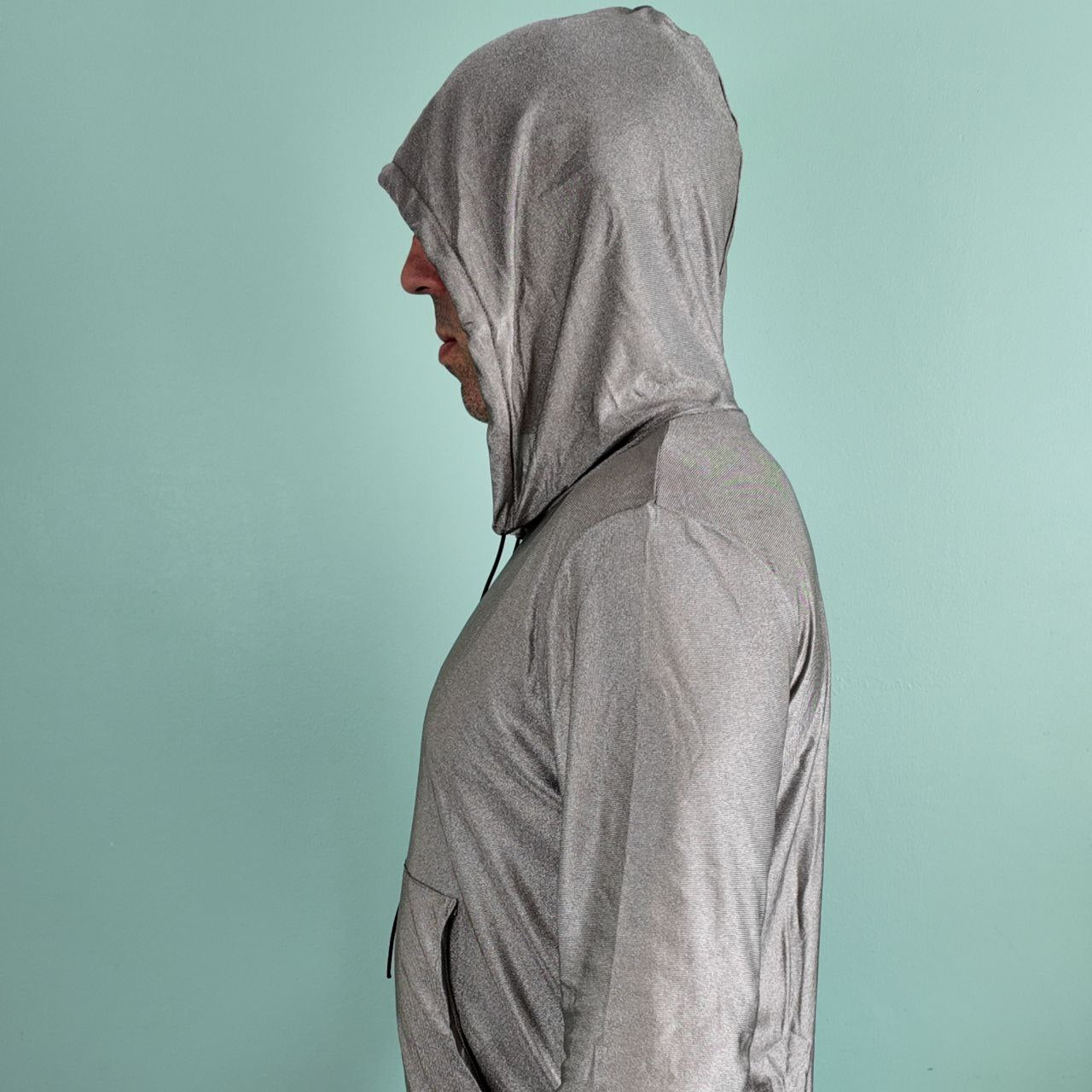 Sweat à capuche anti-ondes Ondalterra-100 % fibre d’argent conductrice-Tailles M, L, XL