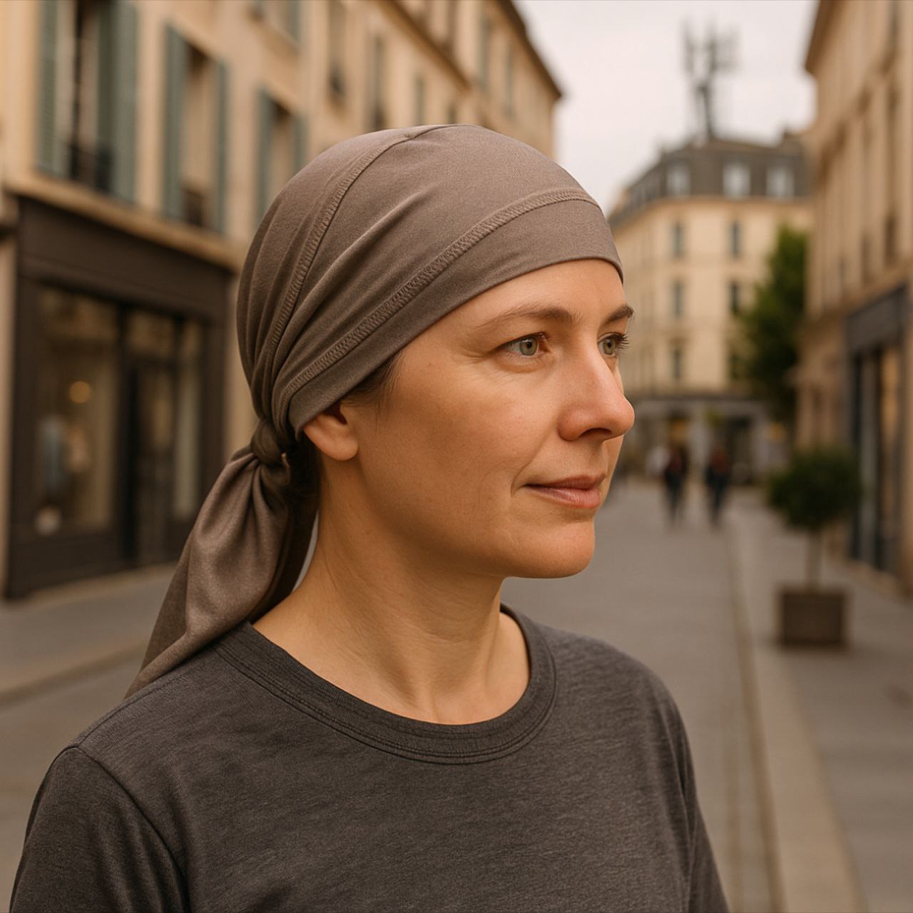 Bandana tête façon"pirate" anti-ondes-Protection haute fréquence en extérieur-Taille unique