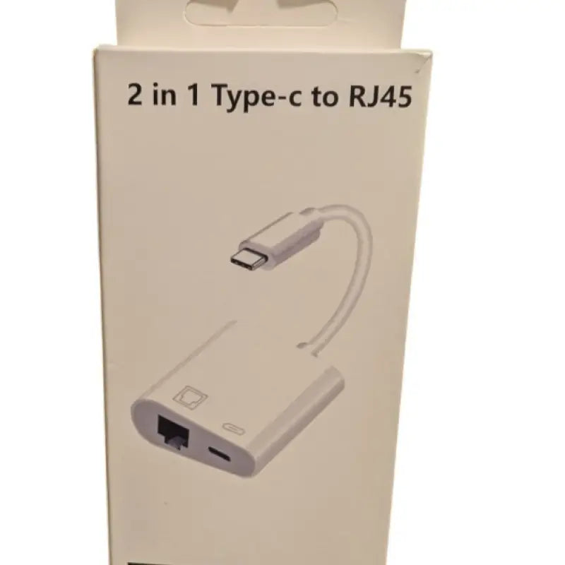 Adaptateur usb-c vers ethernet + connectez votre smartphone ou tablette à internet en filaire sans wifi ni 4g/5g