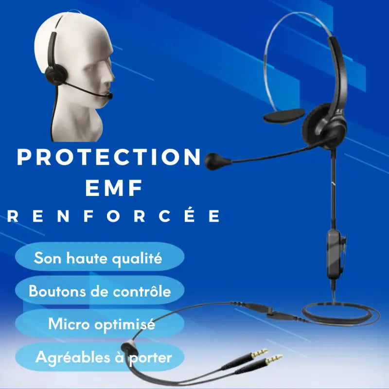 Casque stéthoscopique airtube – la solution anti-ondes pour les centres d’appel par inalterra.fr