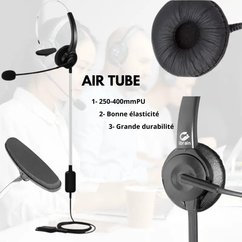 Casque stéthoscopique airtube – la solution anti-ondes pour les centres d’appel par inalterra.fr