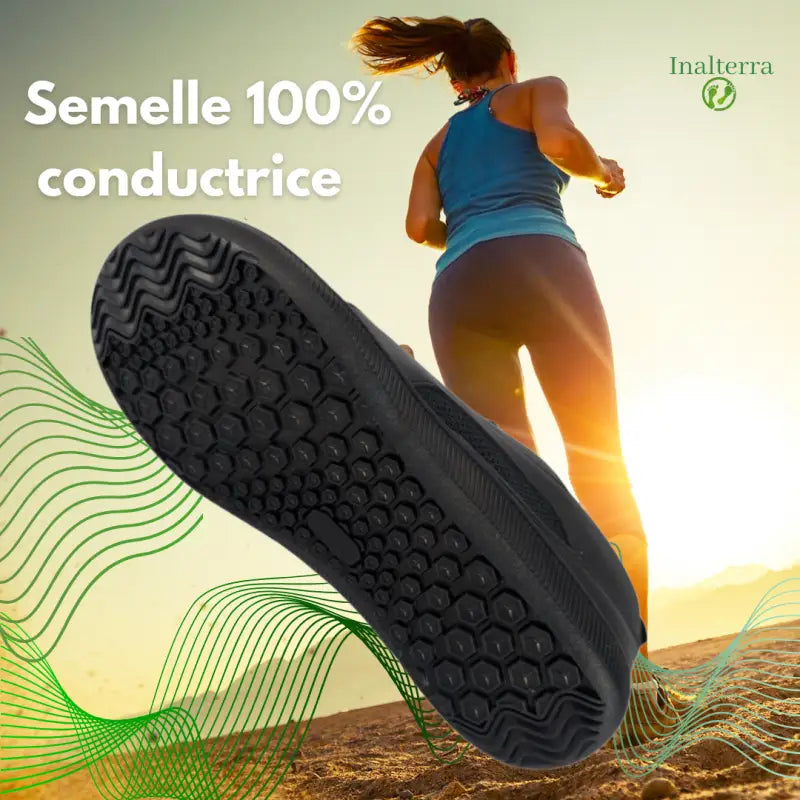 Chaussures barefoot de earthing grounding mise à la terre inalterra par inalterra.fr