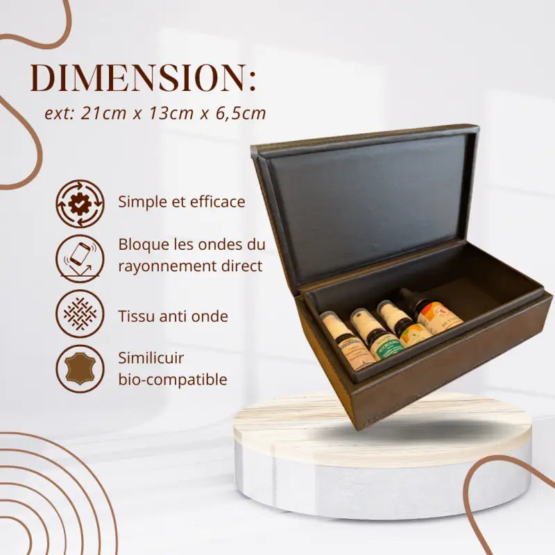 Coffre anti-ondes – protection électromagnétique polyvalente par inalterra.fr