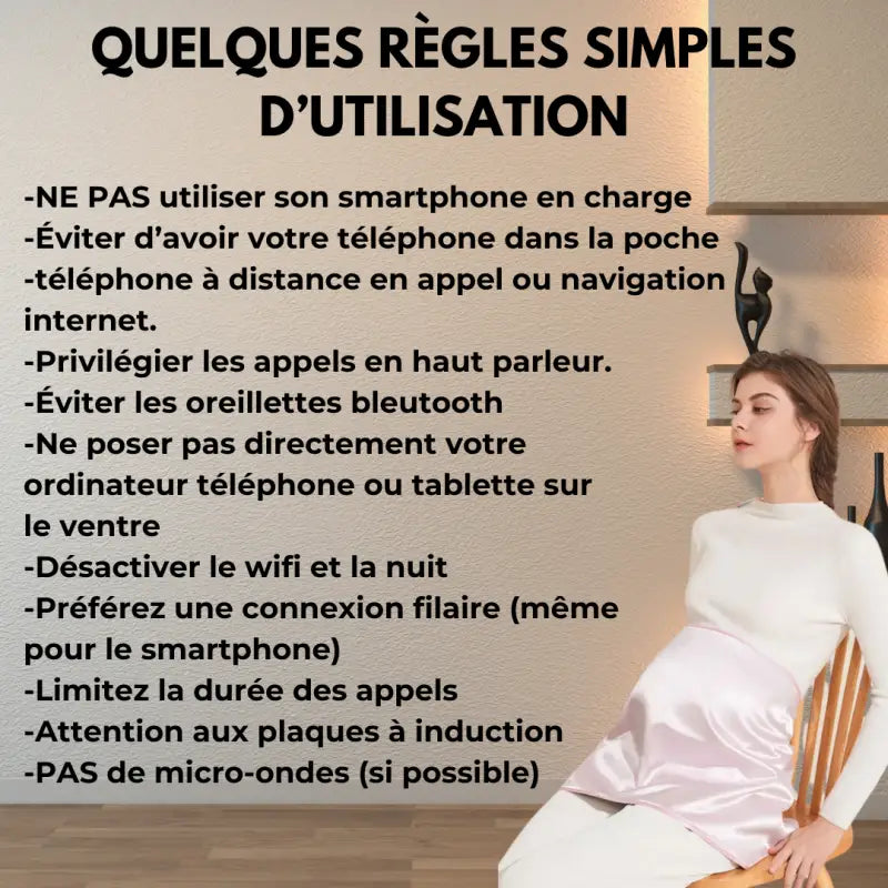 Couvre-ventre anti-ondes pour grossesse – protégez votre bébé des ondes électromagnétiques par inalterra.fr