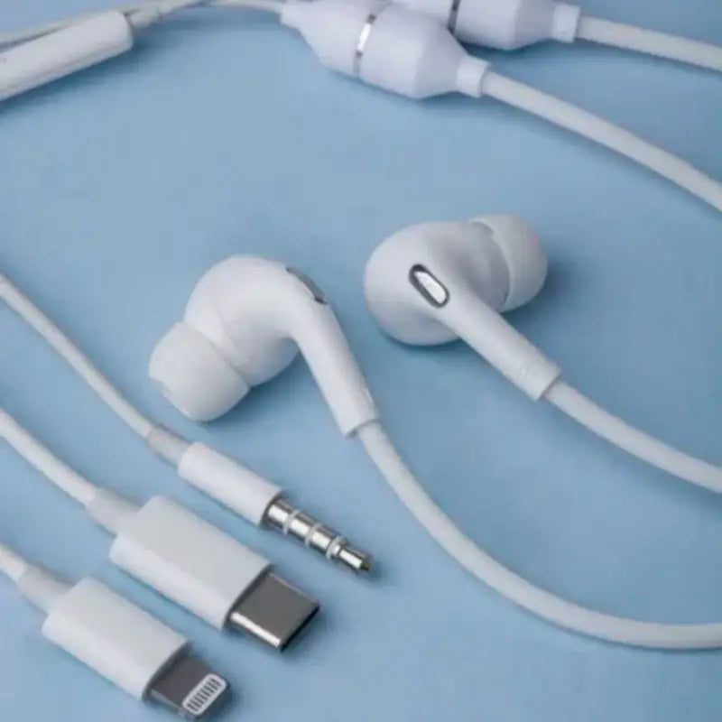 Ecouteurs stétoscopiques air communication type-c/jack par inalterra.fr