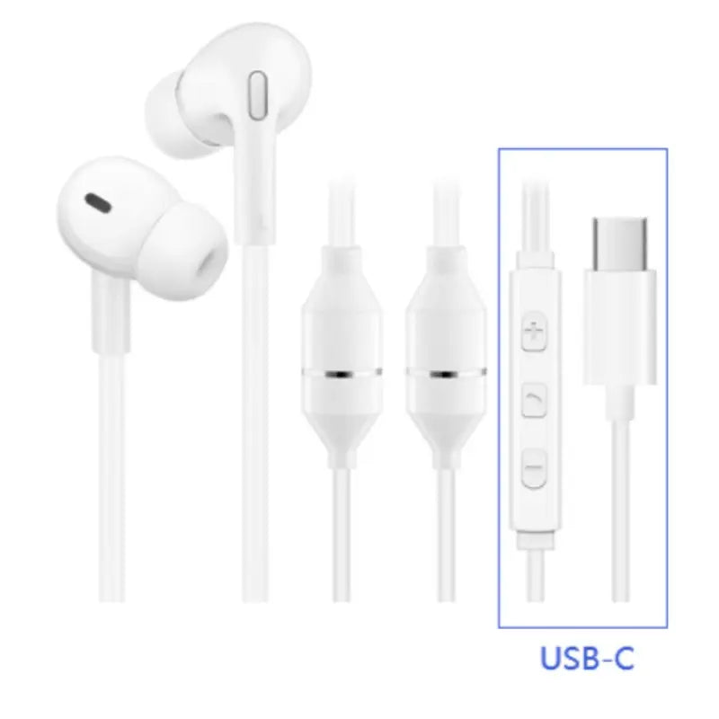 Ecouteurs stétoscopiques air communication type-c/jack type usb-c par inalterra.fr