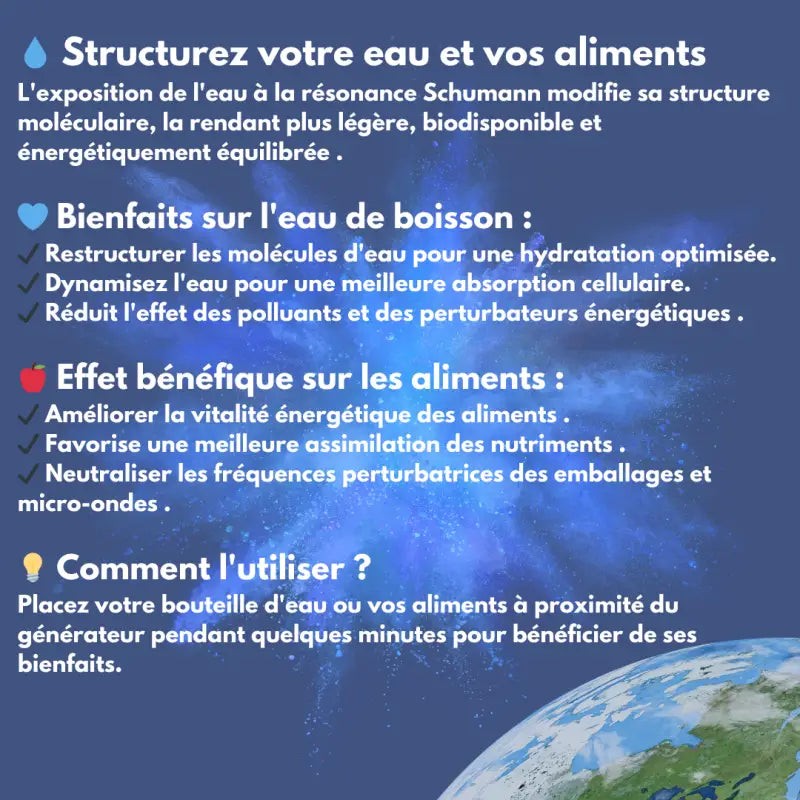 Générateur de résonance schumann 7,83 hz – harmonisez votre corps et environnement par inalterra.fr