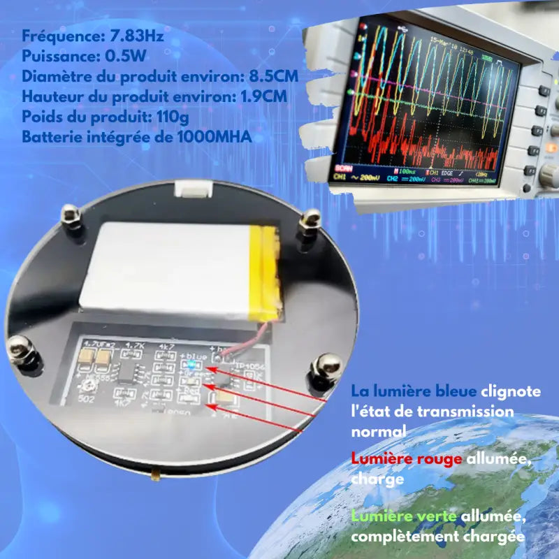Générateur de résonance schumann 7,83 hz – harmonisez votre corps et environnement par inalterra.fr