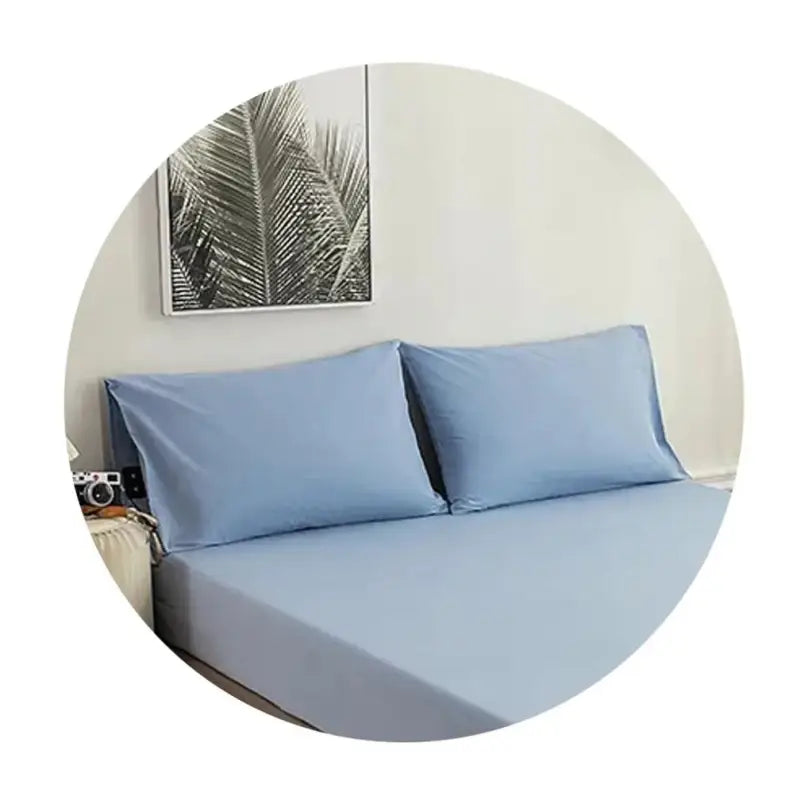 La taie d’oreiller coton de mise à la terre bleu 50cmx75cm par inalterra.fr