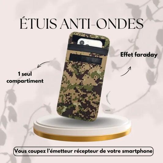 Pochette anti-ondes army – effet faraday par inalterra.fr