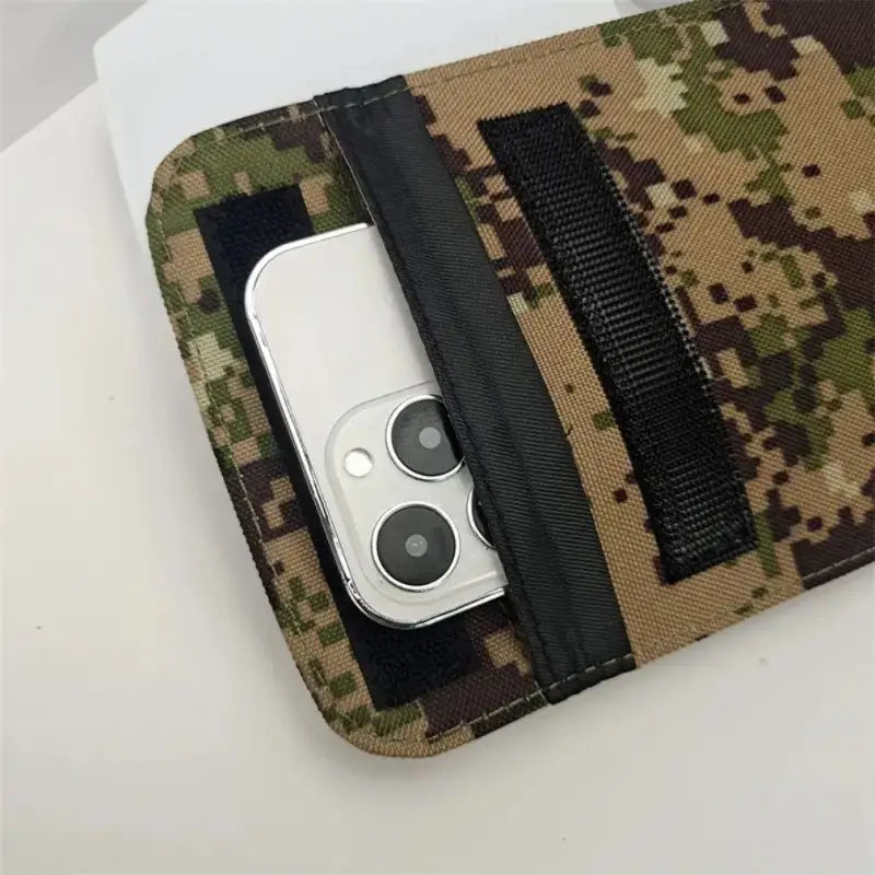 Pochette anti-ondes army – effet faraday par inalterra.fr