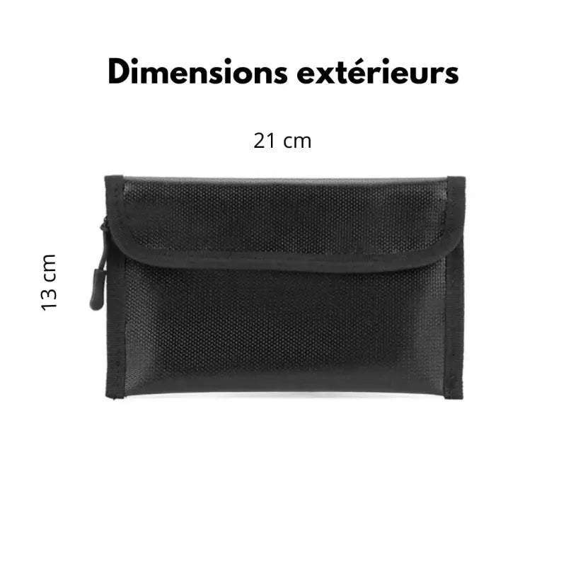 Pochette anti-ondes pour téléphone – effet faraday waterproof fireproof par inalterra.fr
