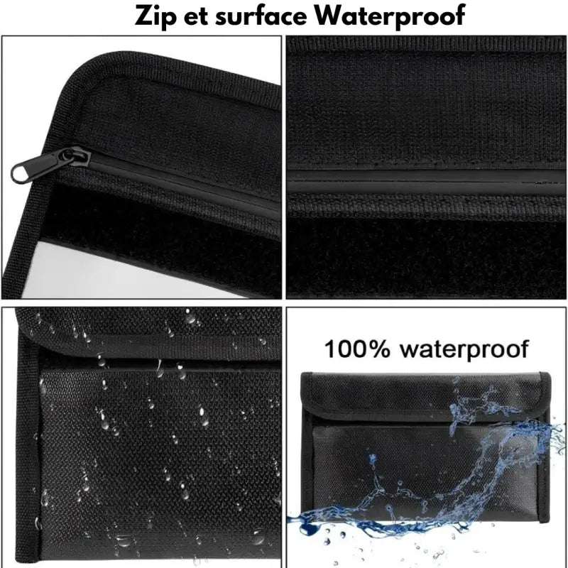 Pochette anti-ondes pour téléphone – effet faraday waterproof fireproof par inalterra.fr