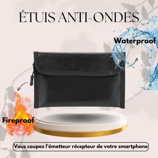 Pochette anti-ondes pour téléphone – effet faraday waterproof fireproof par inalterra.fr