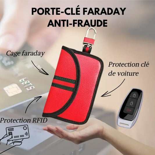 Porte-clé faraday anti-fraude – protégez votre carte bancaire et véhicule par inalterra.fr