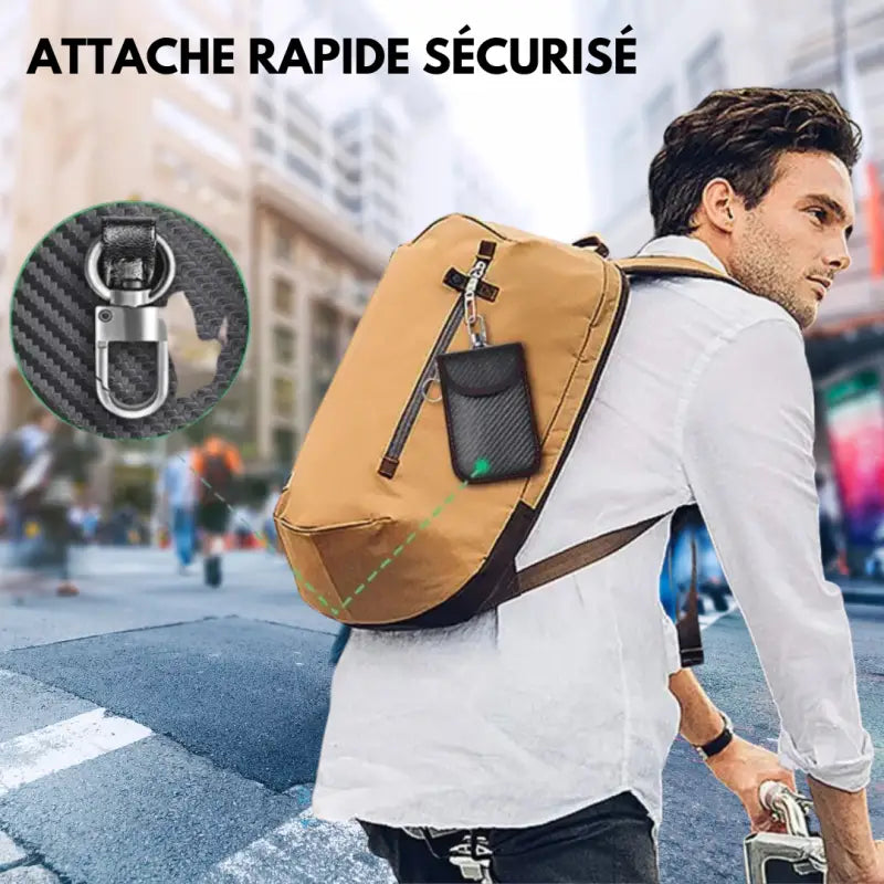 Porte-clé faraday anti-fraudes – protégez votre carte bancaire et véhicule par inalterra.fr