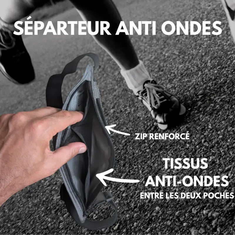 Sacoche sport anti-ondes – protection active pendant l’effort par inalterra.fr
