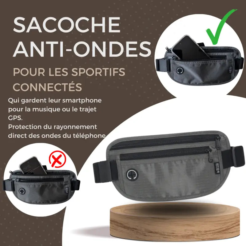 Sacoche sport anti-ondes – protection active pendant l’effort par inalterra.fr