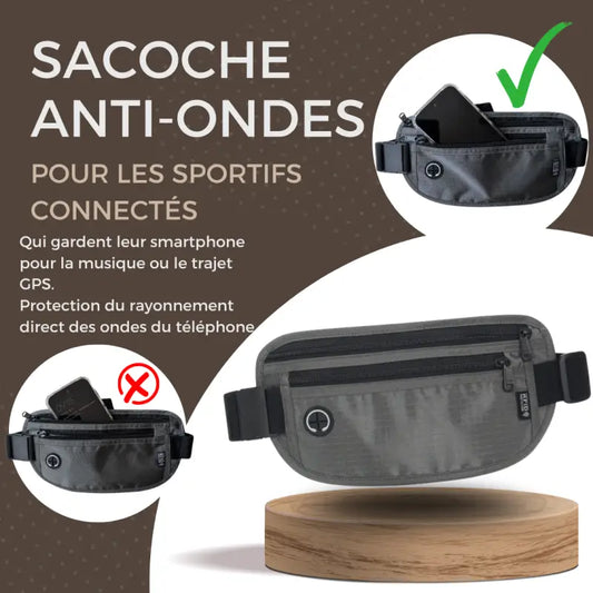 Sacoche sport anti-ondes – protection active pendant l’effort par inalterra.fr