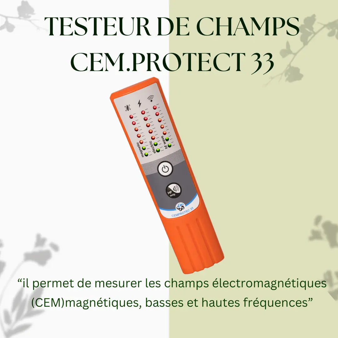 CEMPROTEC 33 – Détecteur de champs électromagnétique multifréquence