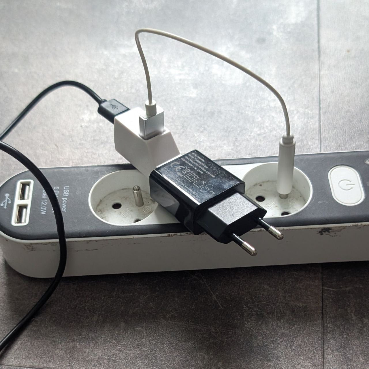 Cable usb demise à la terre 20cm