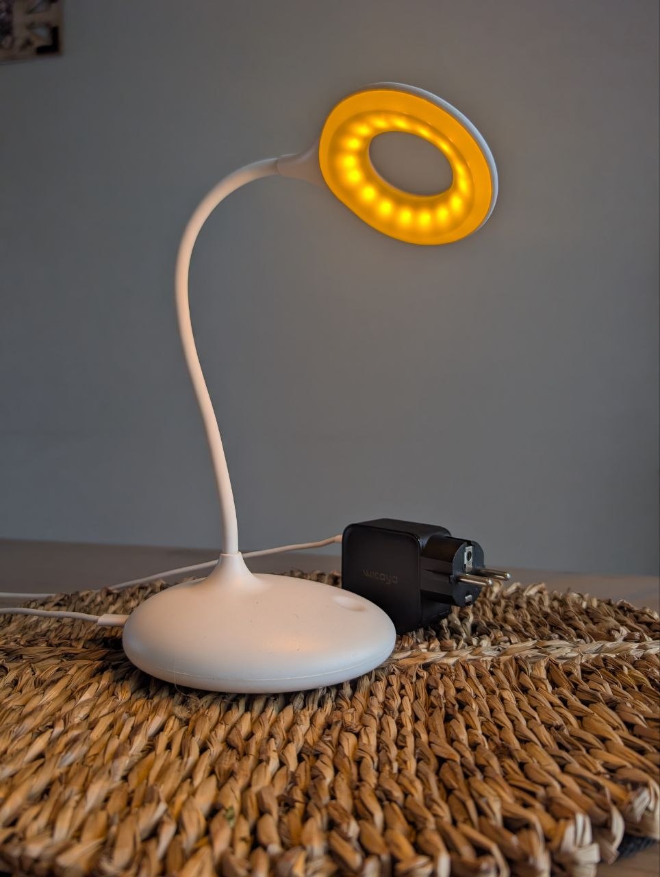 Lampe de chevet circadienne sans lumière bleue usb-c