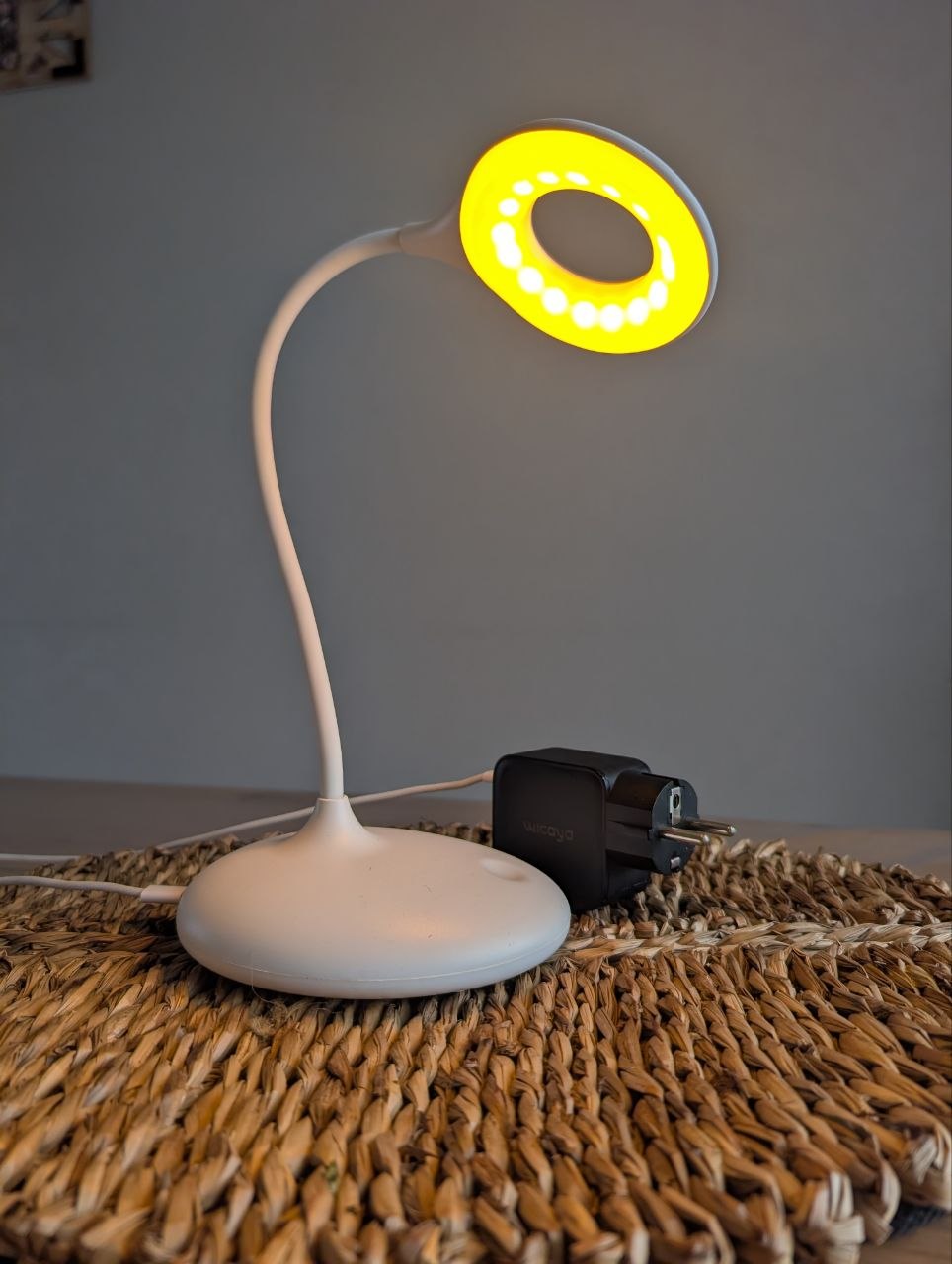 Lampe de chevet circadienne sans lumière bleue usb-c