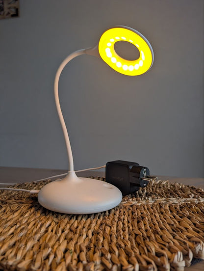 Lampe de chevet circadienne sans lumière bleue usb-c