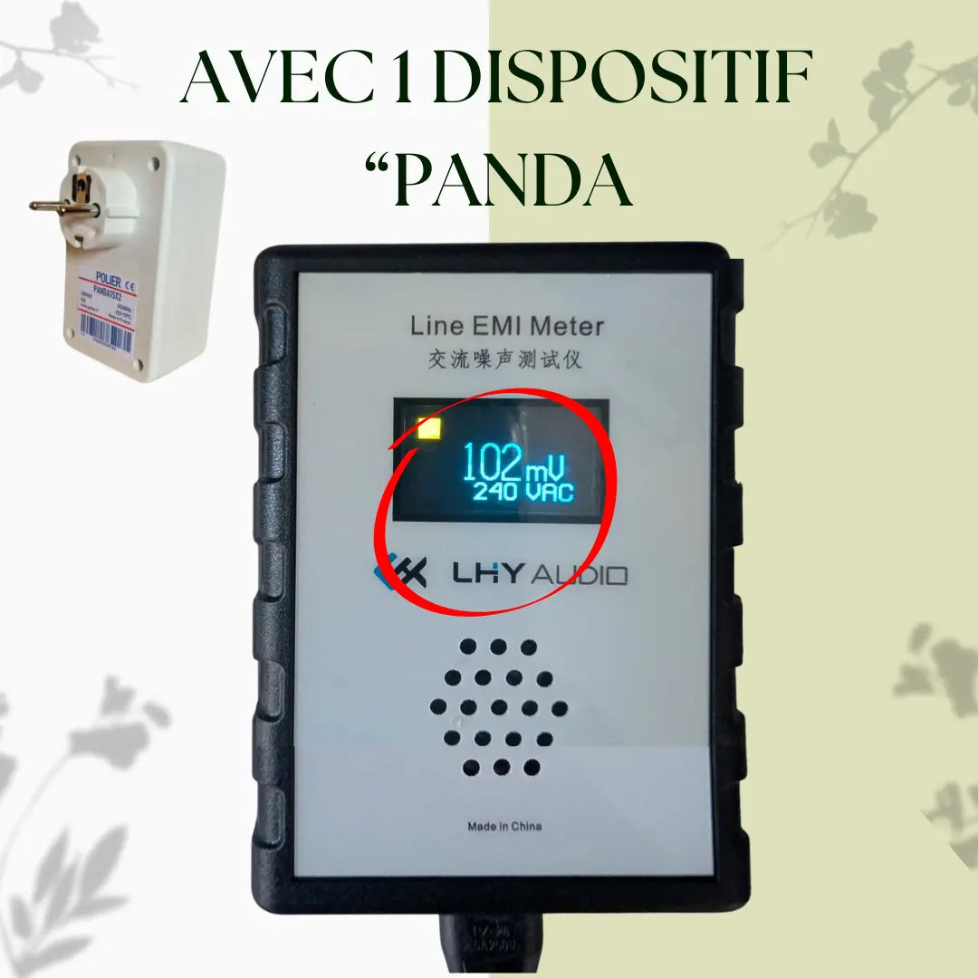 Testeur line emi meter mesurer le CPL linky