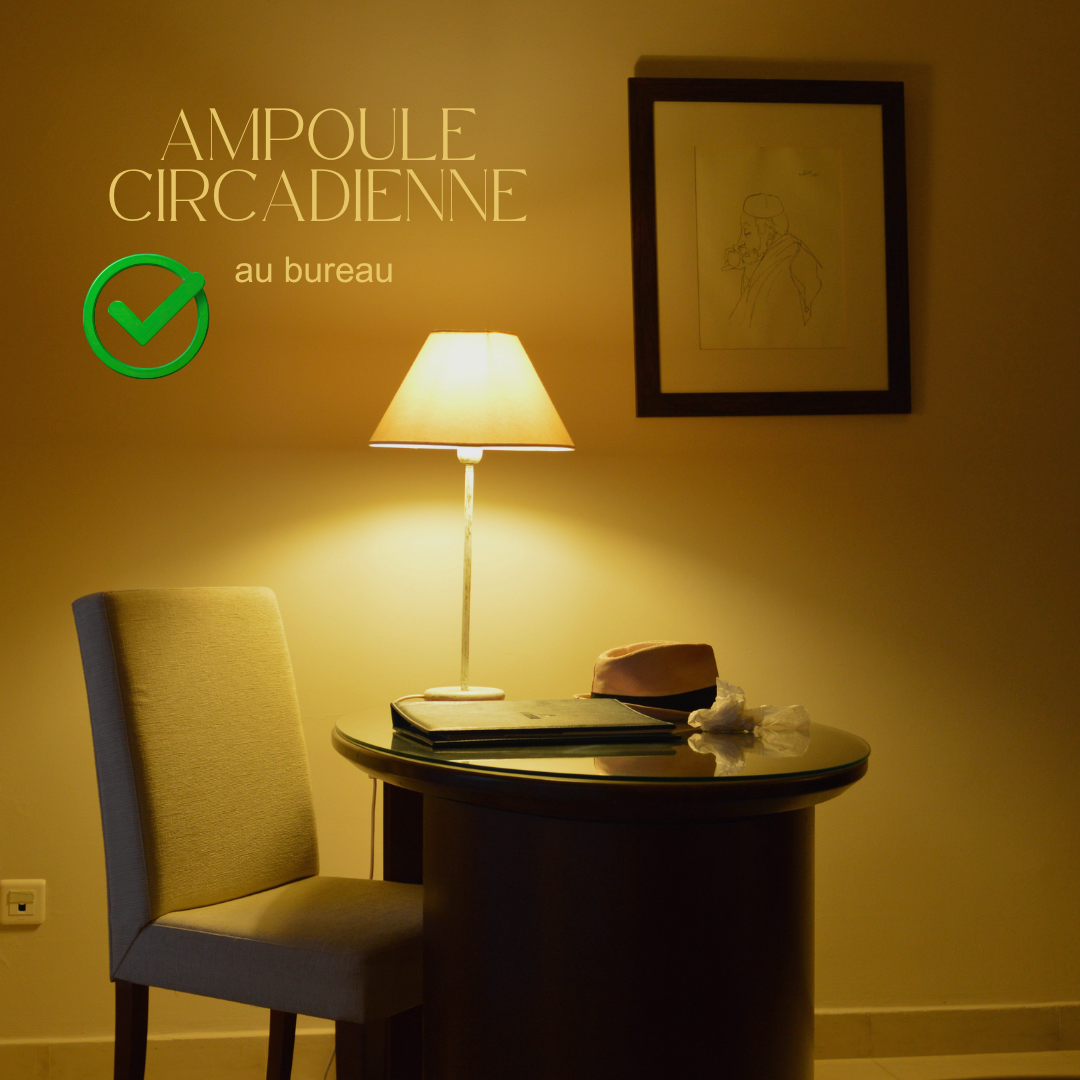 ampoule anti lumiere bleue circadienne