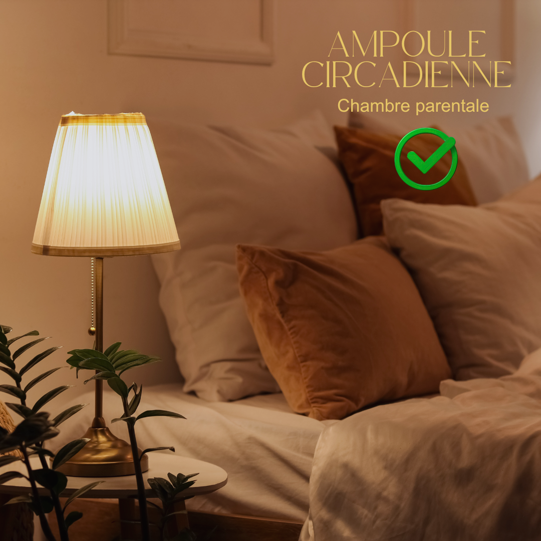 ampoule anti lumiere bleue circadienne