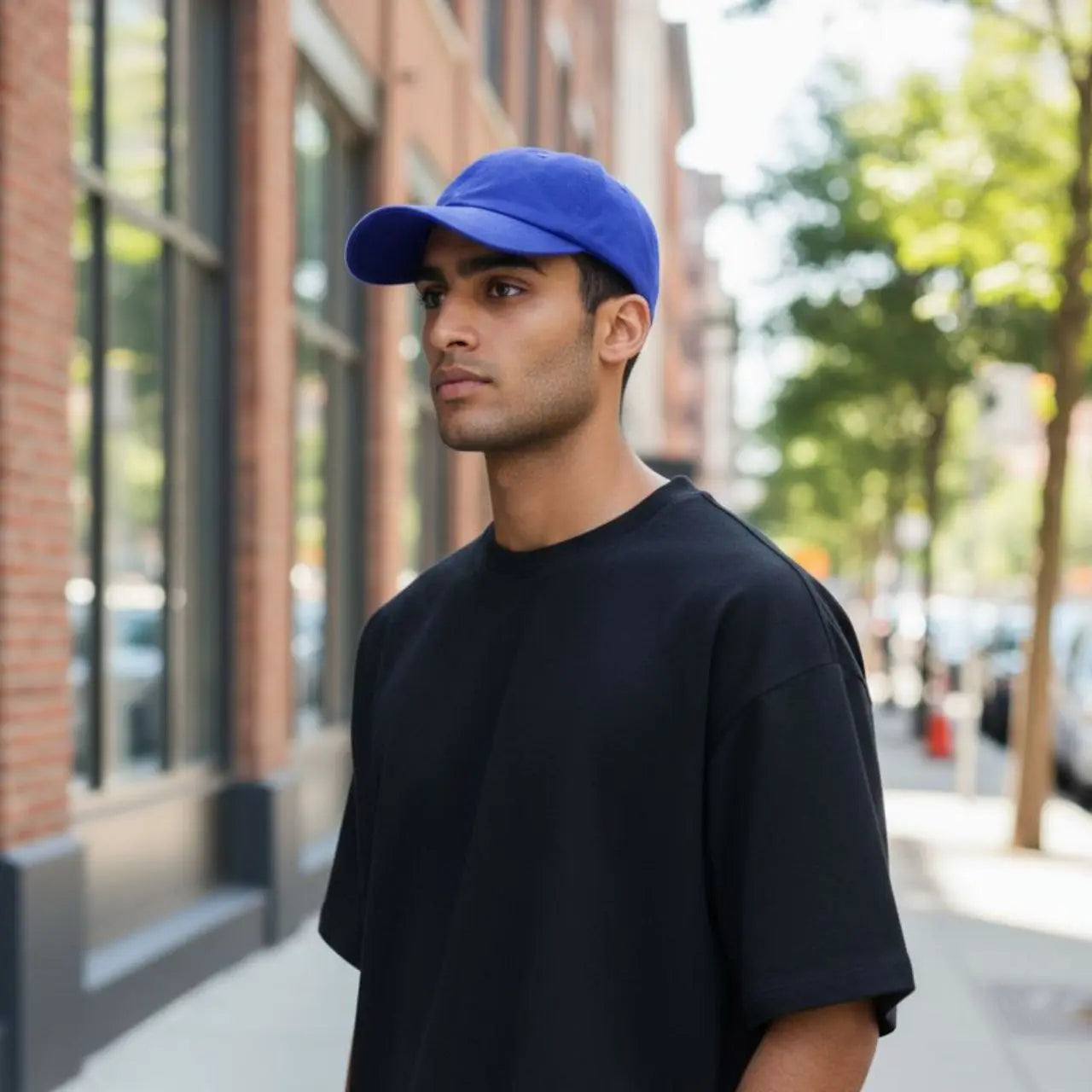 casquette anti ondes bleu homme protection 5G