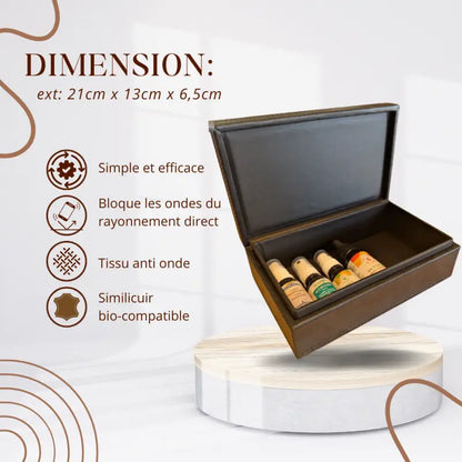 Coffre anti-ondes – protection électromagnétique polyvalente par inalterra.fr