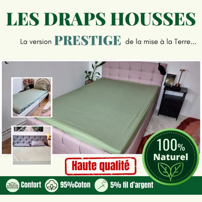 Le drap housse de mise à la terre par inalterra.fr