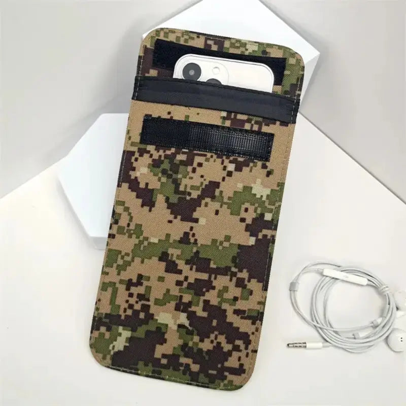Pochette anti-ondes army – effet faraday par inalterra.fr