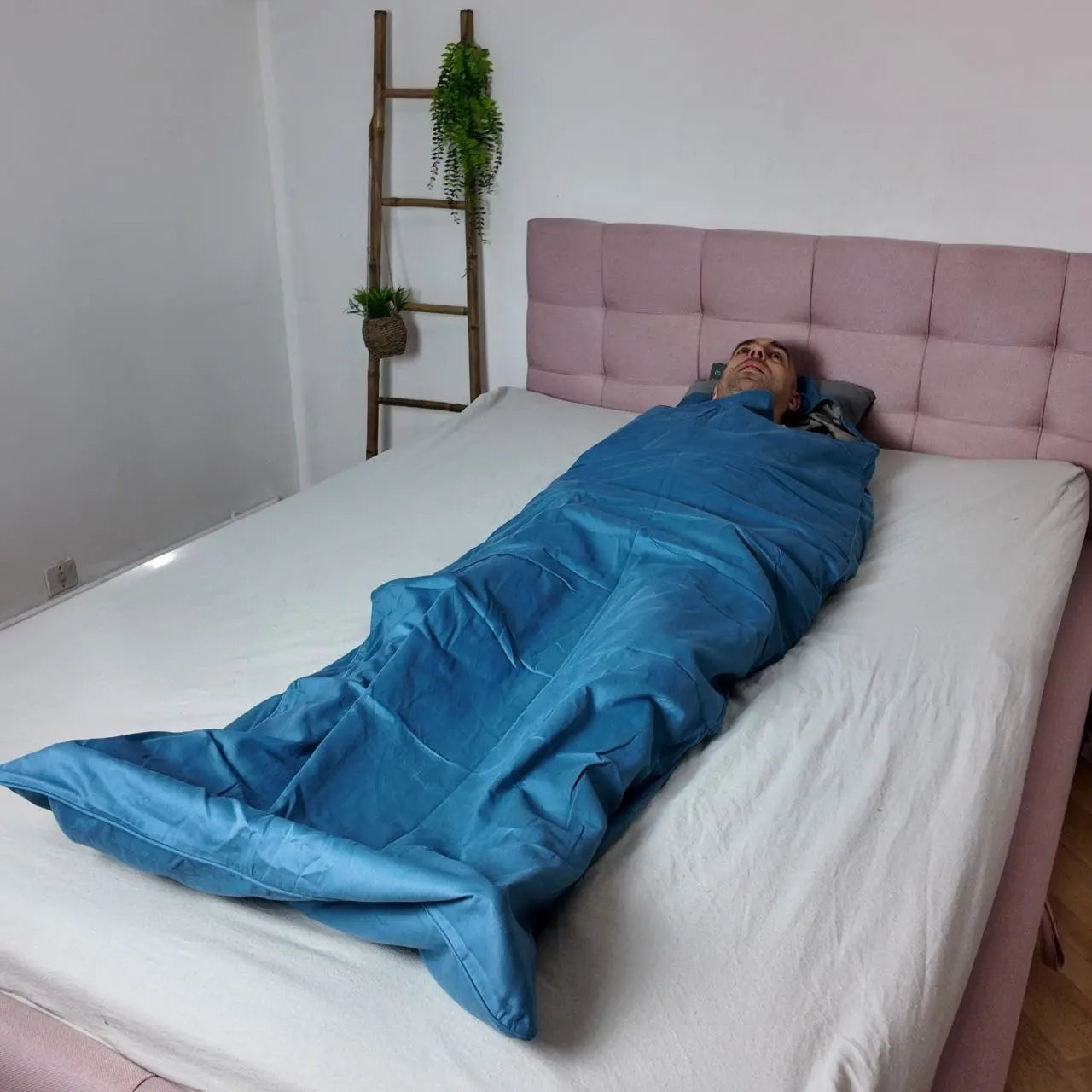 sac de couchage anti-ondes protection radiation EMF qualité mixte 